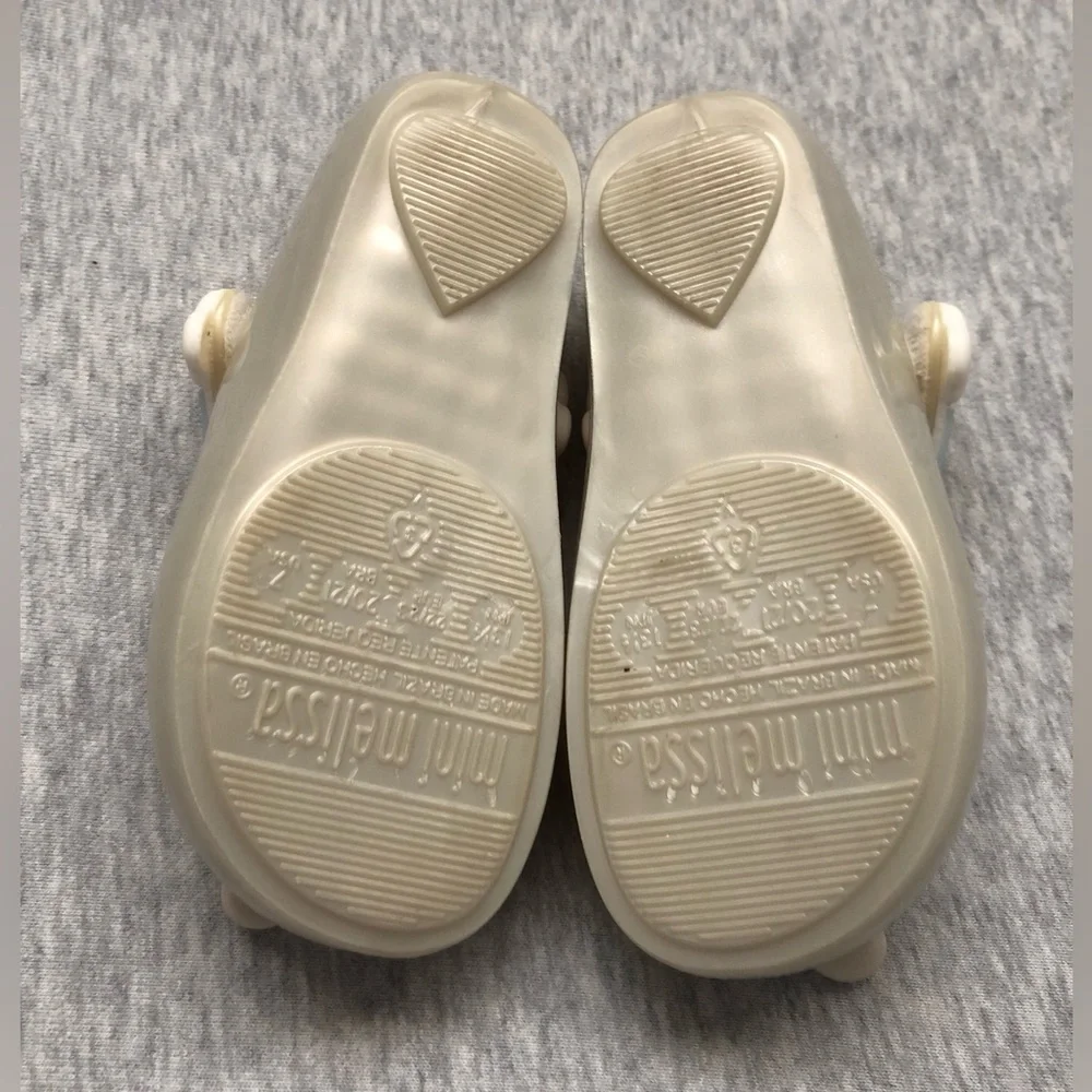 Mini Melissa Ultragirl Maryjane Unicorn pearl Girls Shoes Size: US Toddler 7
